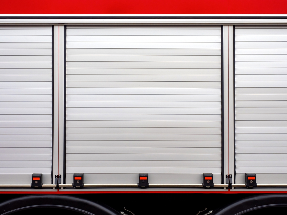 Fire rated rolling shutter